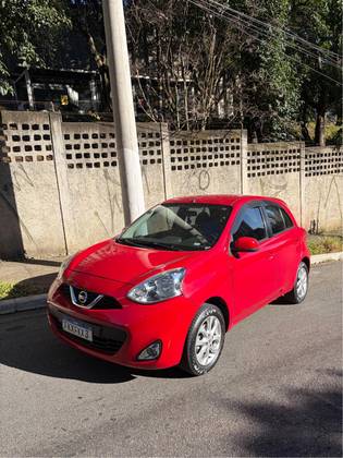 NISSAN MARCH 1.6 SV 16V FLEX 4P MANUAL NISSAN MARCH 1.6 SV 16V FLEX 4P MANUAL